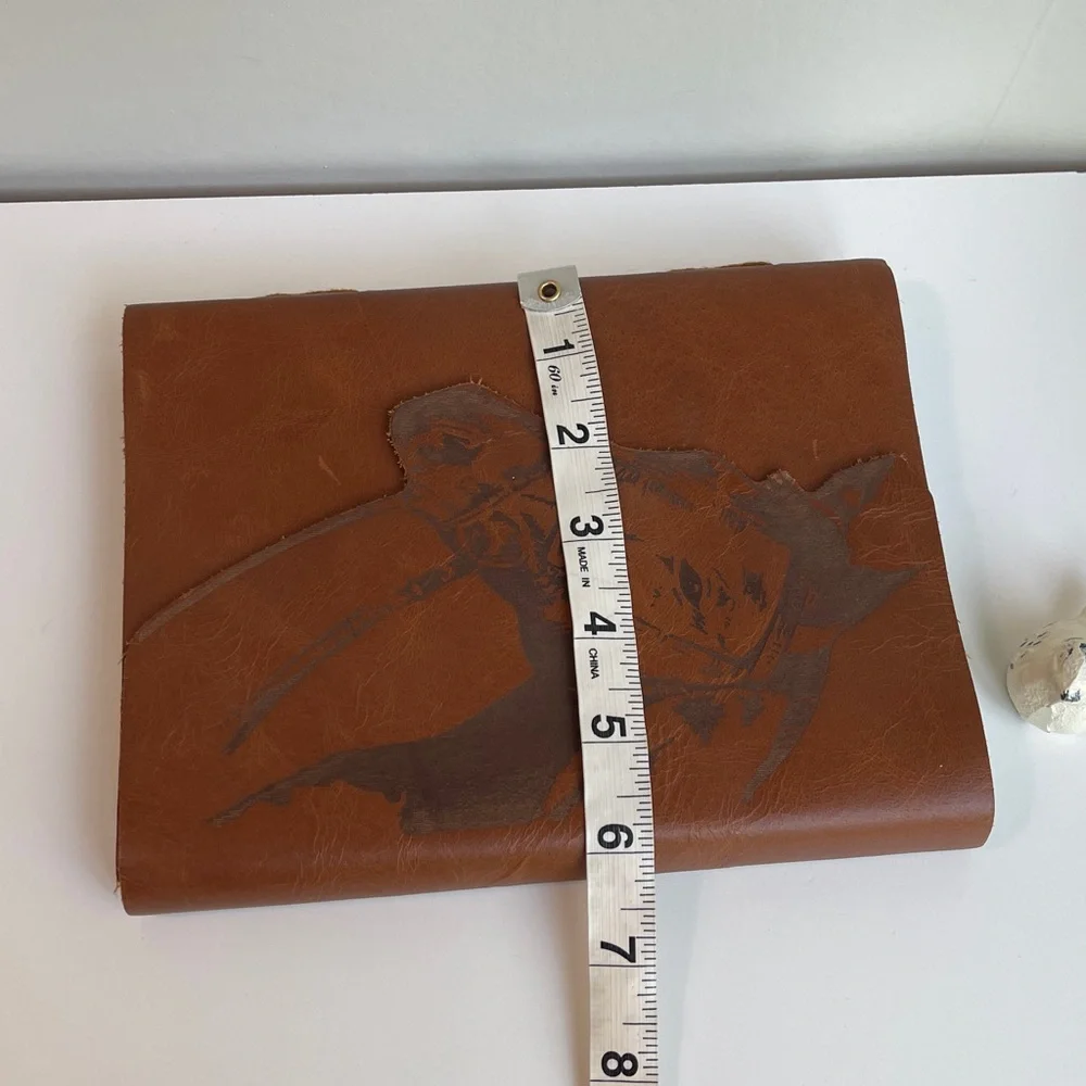 Cracker Barrel Horse Die Cut Leather Journal